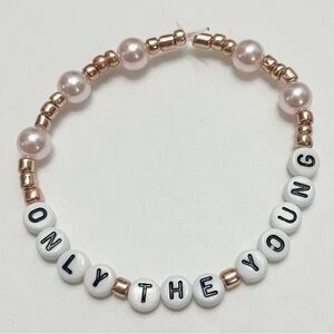 Taylor Swift Eras Tour Friendship Bracelet Only The Young